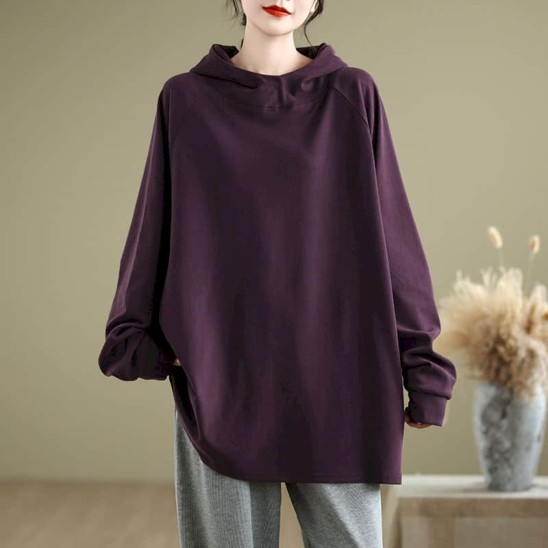 Winter Clothing Aesthetic - Solid T-shirts for Women 2026 Oversized