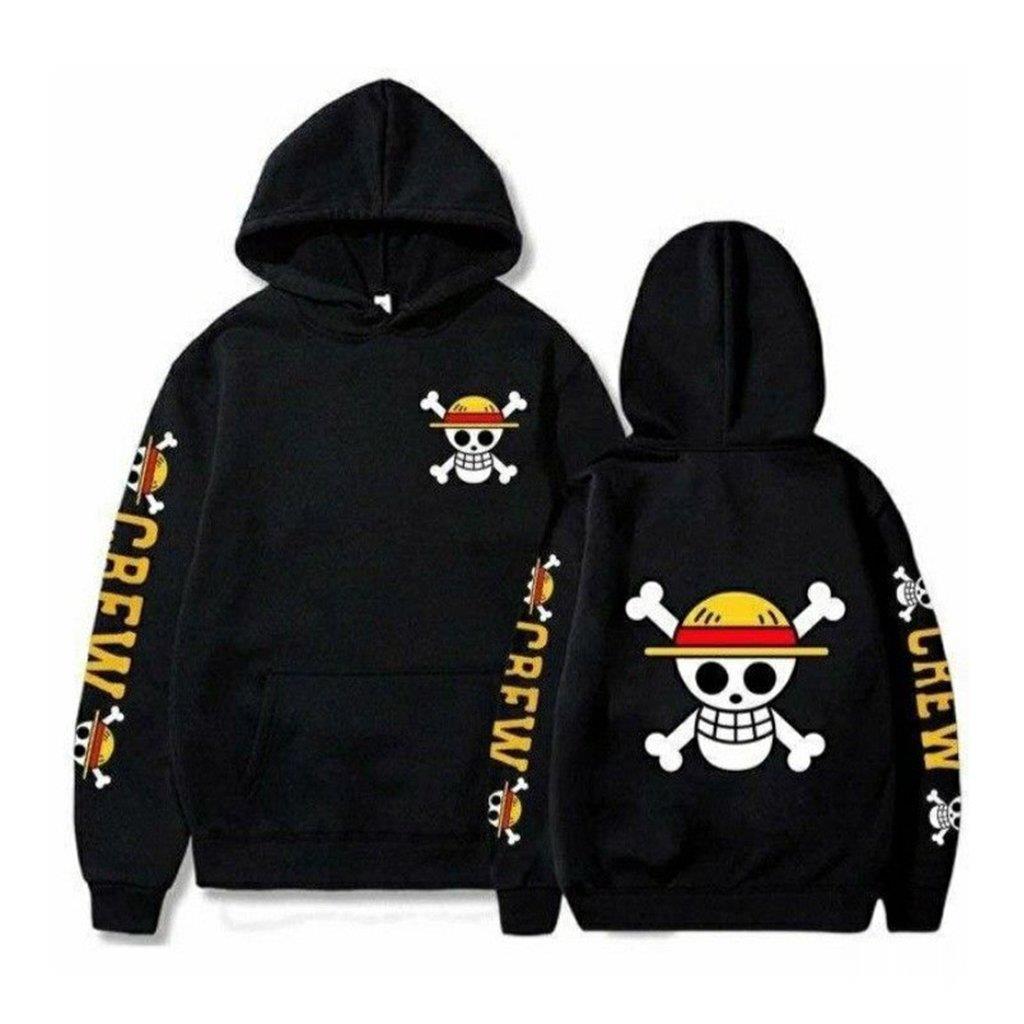 Winter Clothing Trends 2026 - One Piece Skull Print Hoodie Men