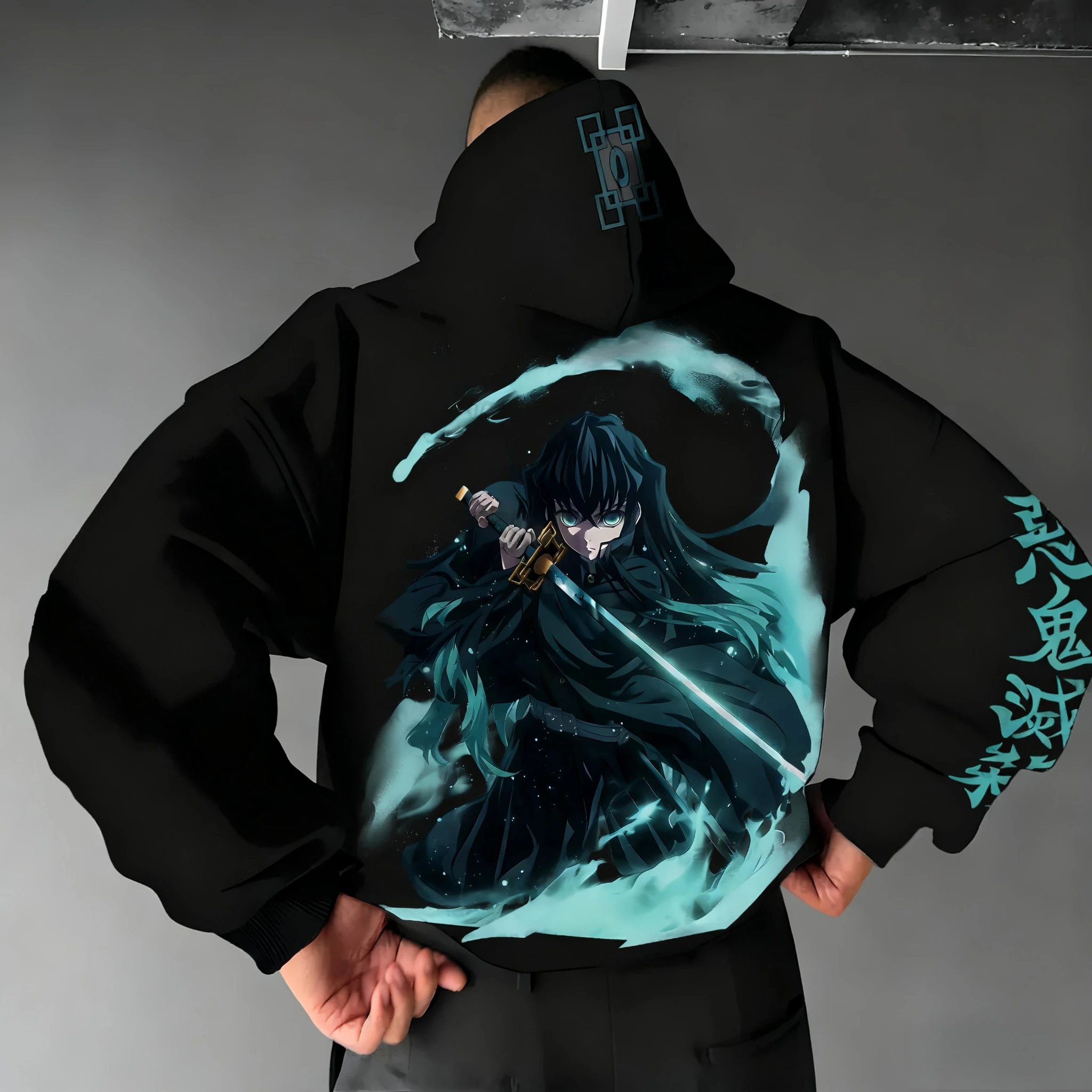 Winter Clothing Japan - Demon Slayer Anime Autumn/Winter Hoodie Men's