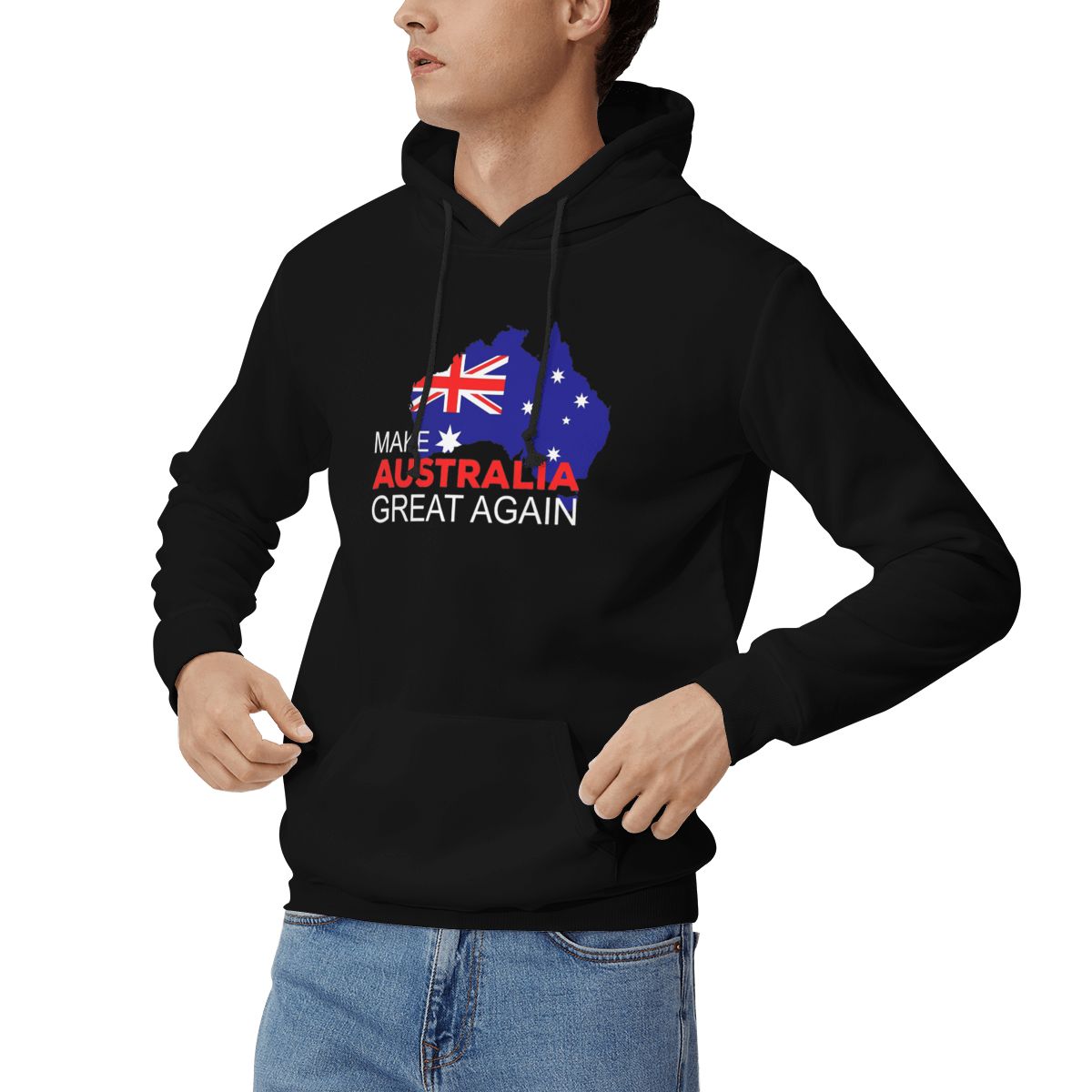 Winter Clothing Australia - Make Australia Great Again Hoodies Men's