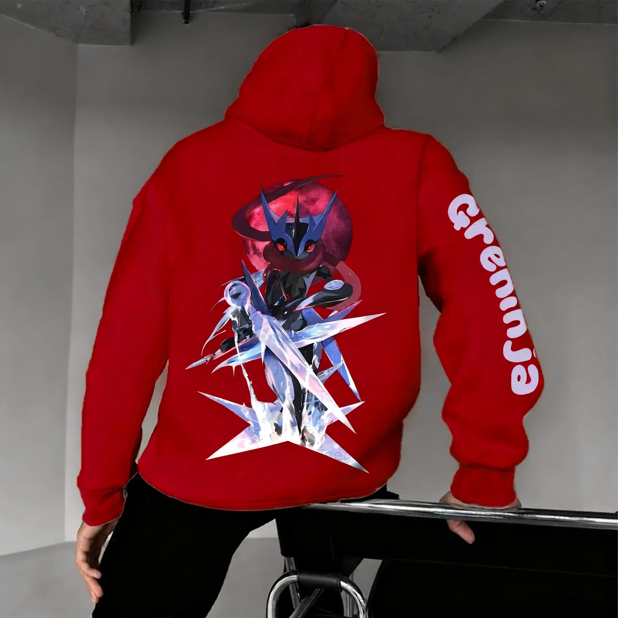 Winter Clothing Japan - Pokémon Anime Greninja Co Branded Hoodie