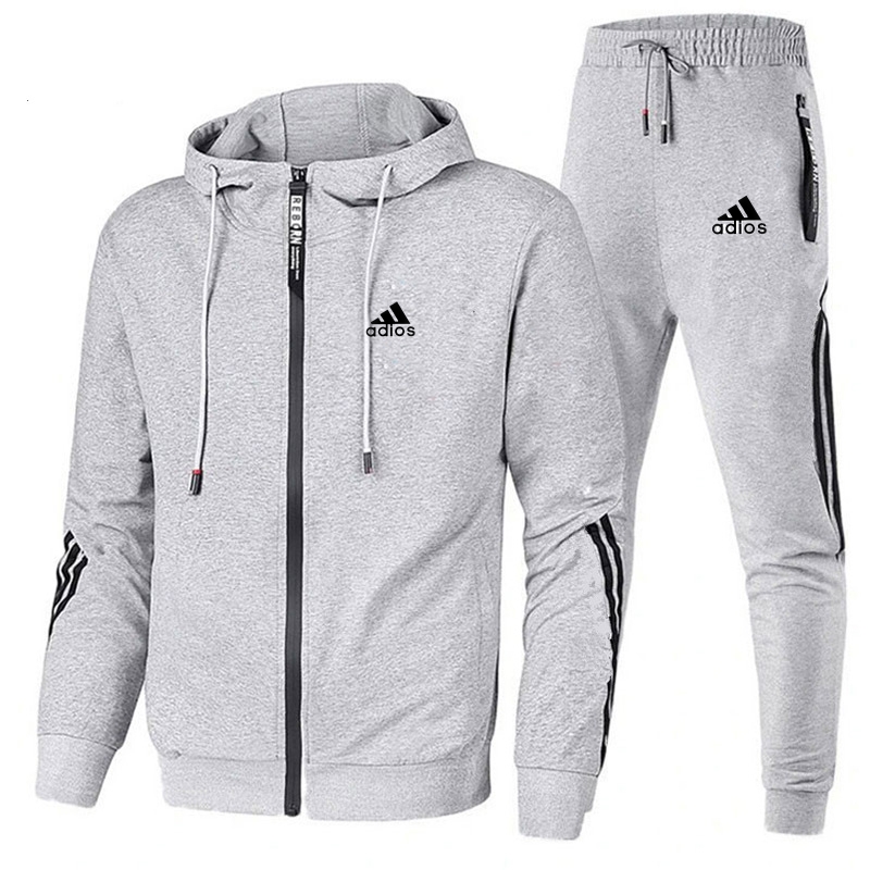 Winter Cloth - Spring Autumn Men Tracksuits Sets Long