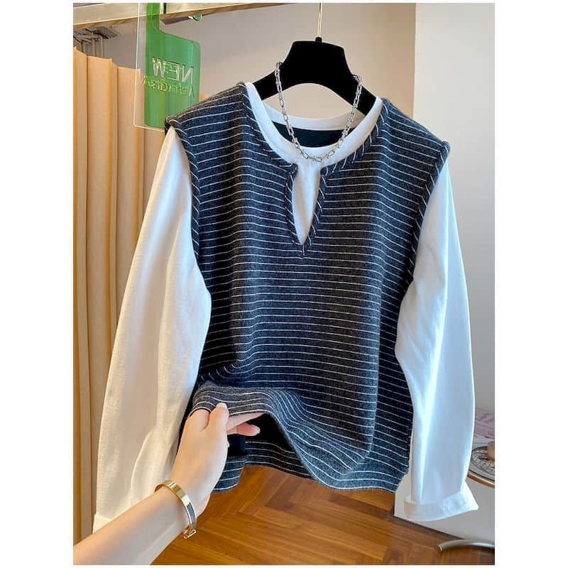 T-shirts for Women Loose False - đánh giá và giá Winter Clothing Aesthetic