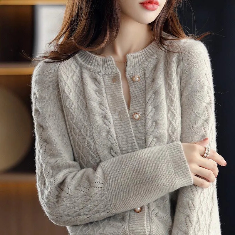 Vintage Knitted Cardigan Jacke - đánh giá và giá Winter Clothing Trends 2026