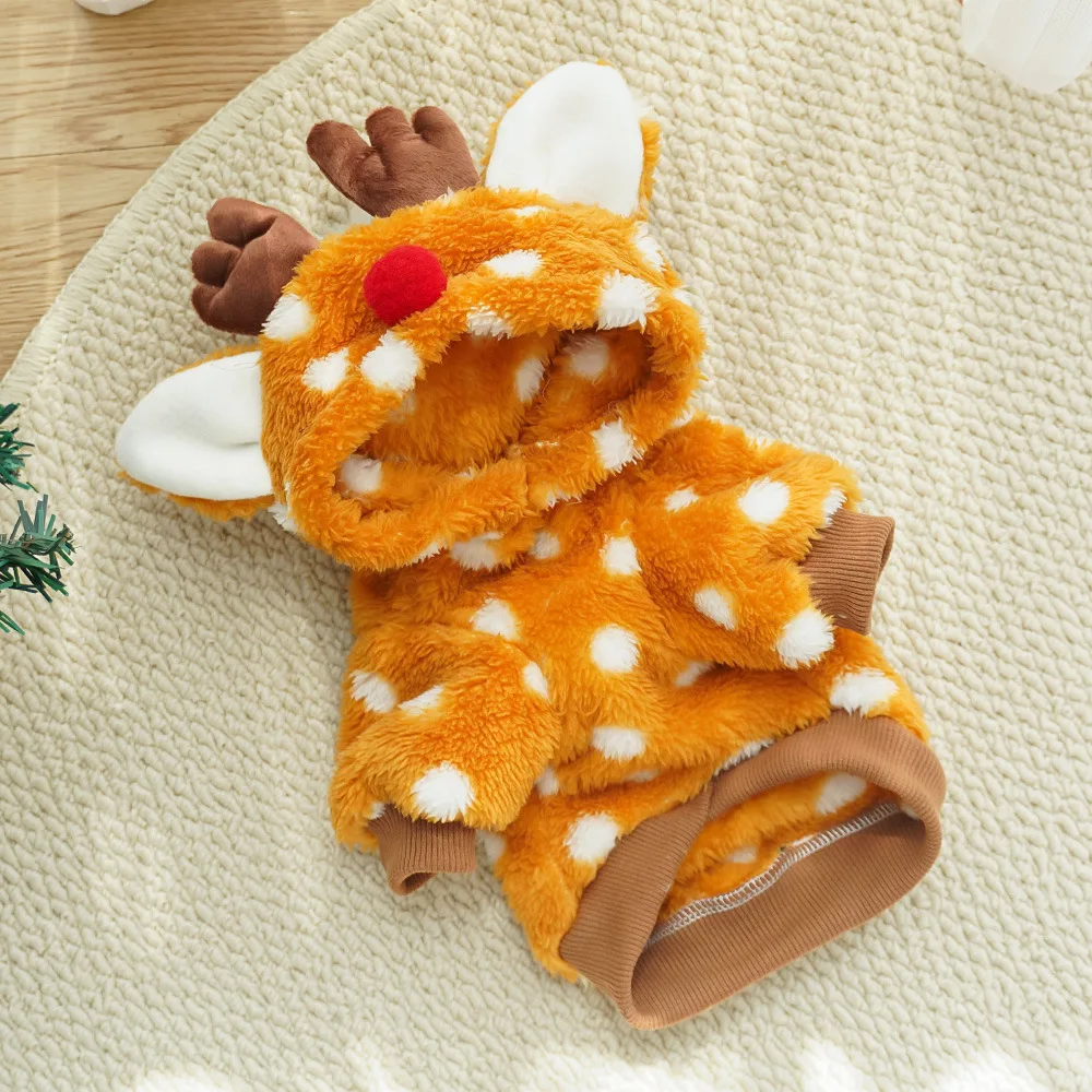 Cute Christmas Reindeer Pet Cl - đánh giá và giá Winter Clothing Must Haves