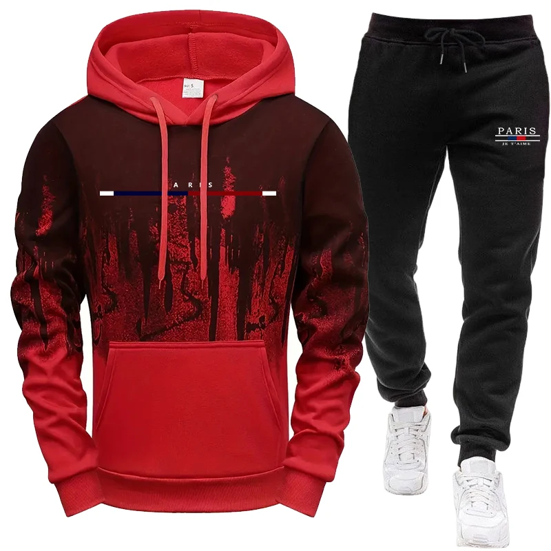 Men's Set/Hoodie/Pants Autumn  - đánh giá và giá Winter Cloth