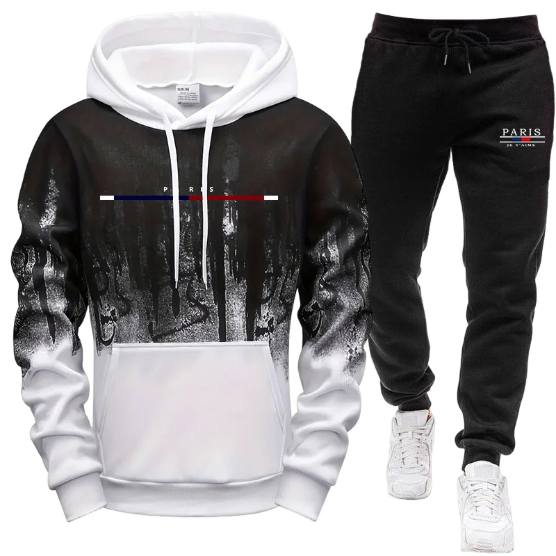 Men's Set/Hoodie/Pants Autumn  - đánh giá và giá Winter Cloth
