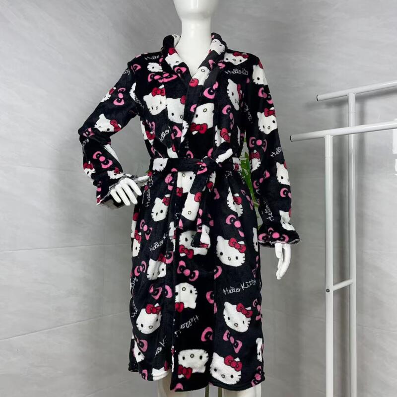 Nightgown Hello Kitty New Autu - đánh giá và giá Winter Cloth
