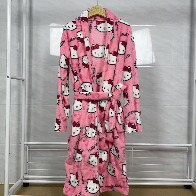 Nightgown Hello Kitty New Autu - đánh giá và giá Winter Cloth