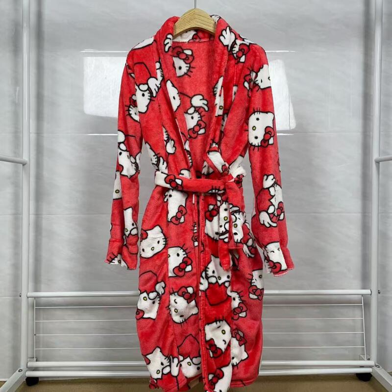 Nightgown Hello Kitty New Autu - đánh giá và giá Winter Cloth