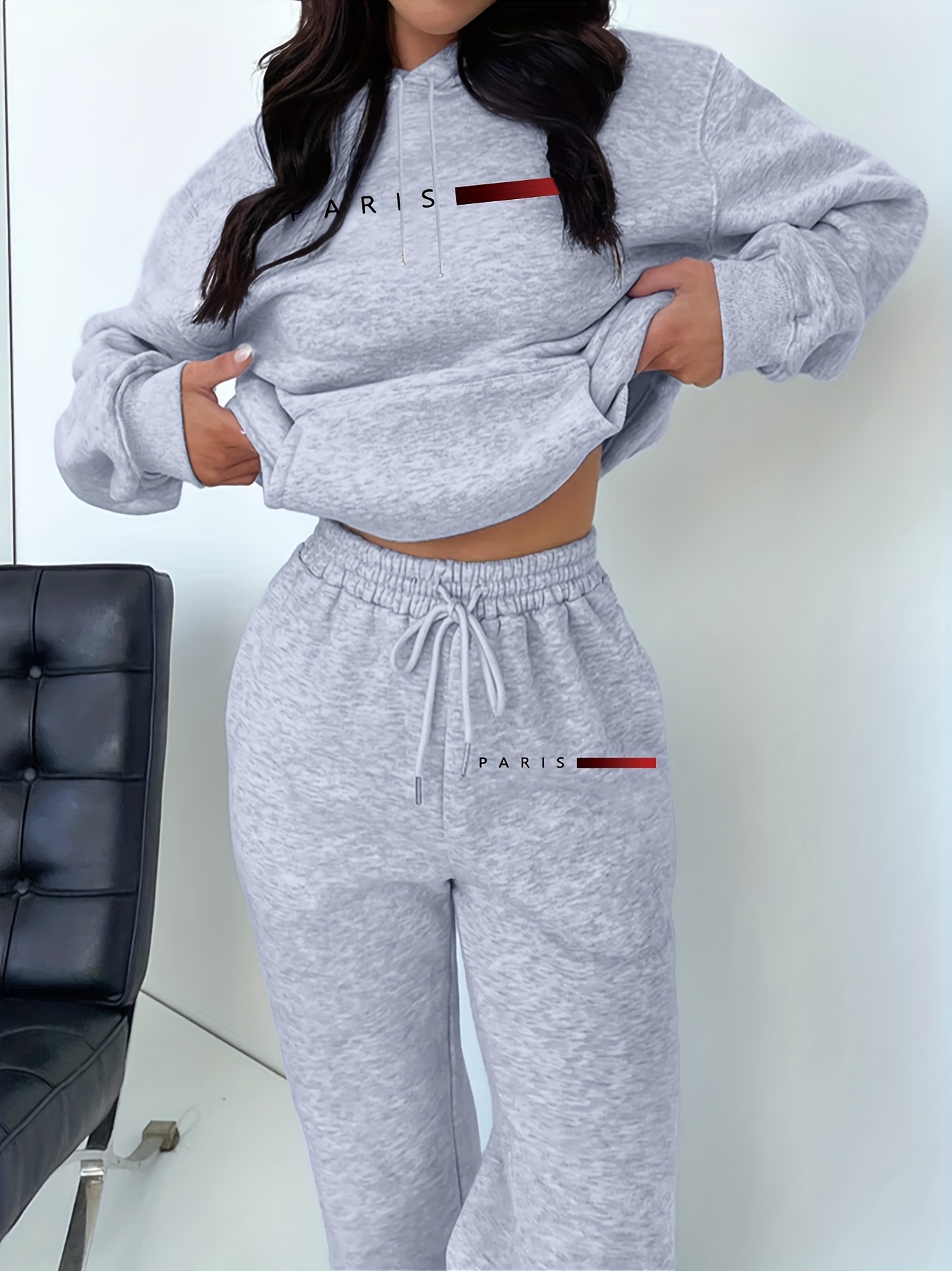 New Women's Sets Hoodie and Pa - đánh giá và giá Winter Clothing Men Style