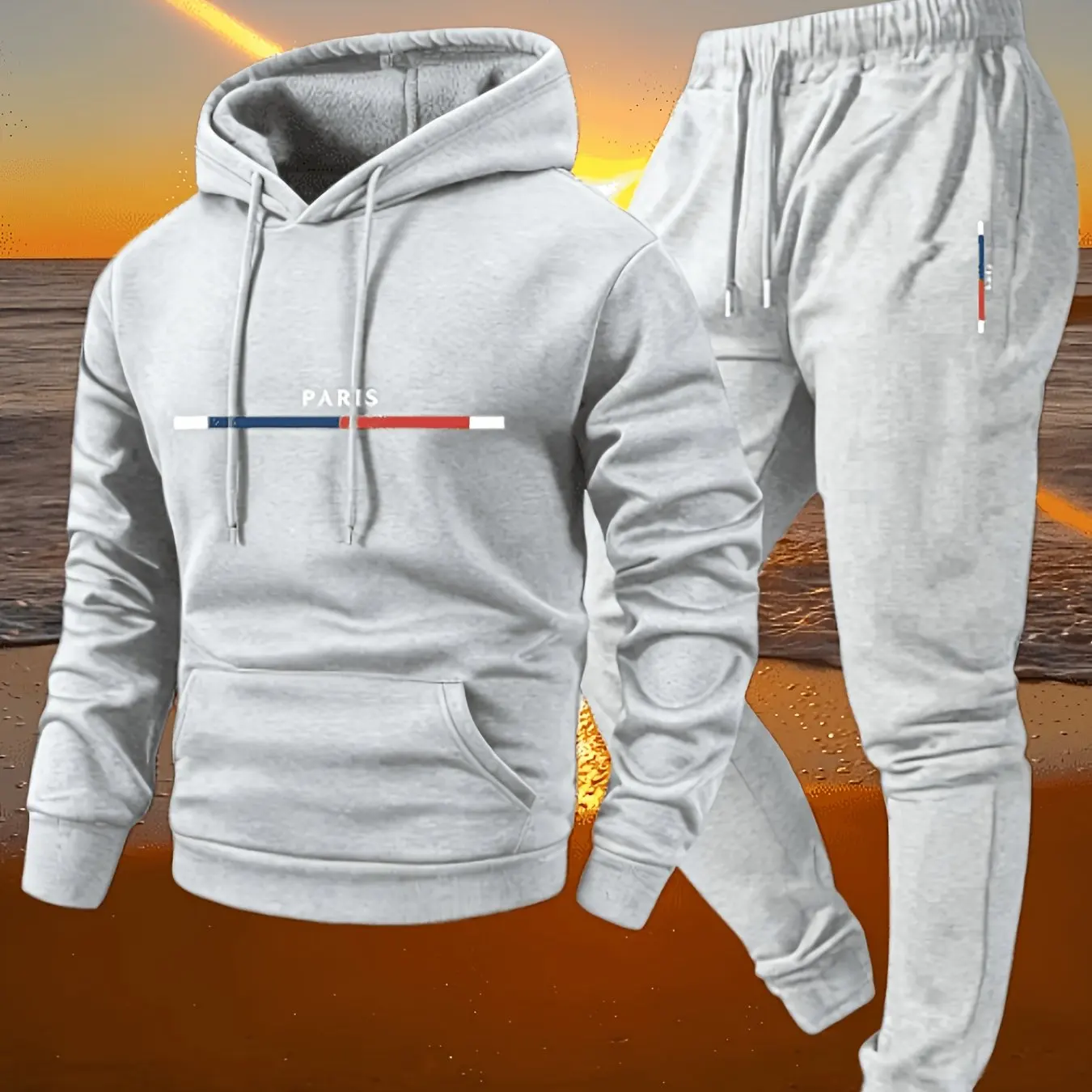 New autumn hoodie hooded set f - đánh giá và giá Fleece Hoodie Lined