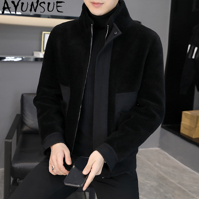 AYUNSUE Winter 100% Wool Coats - đánh giá và giá Winter Clothing Men Style