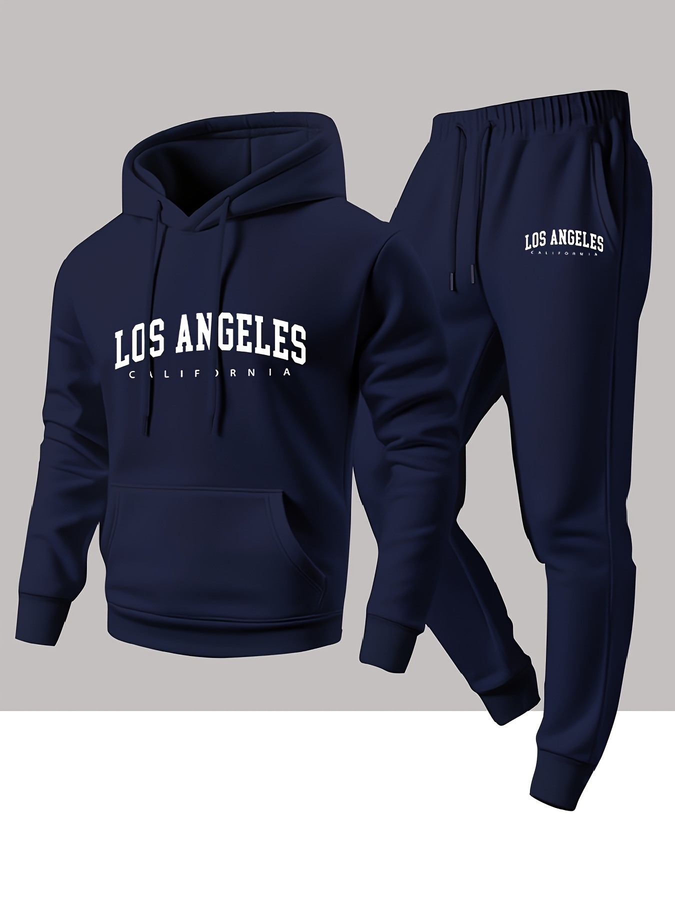 Men 2 Piece Tracksuit Los Ange - đánh giá và giá Winter Cloth