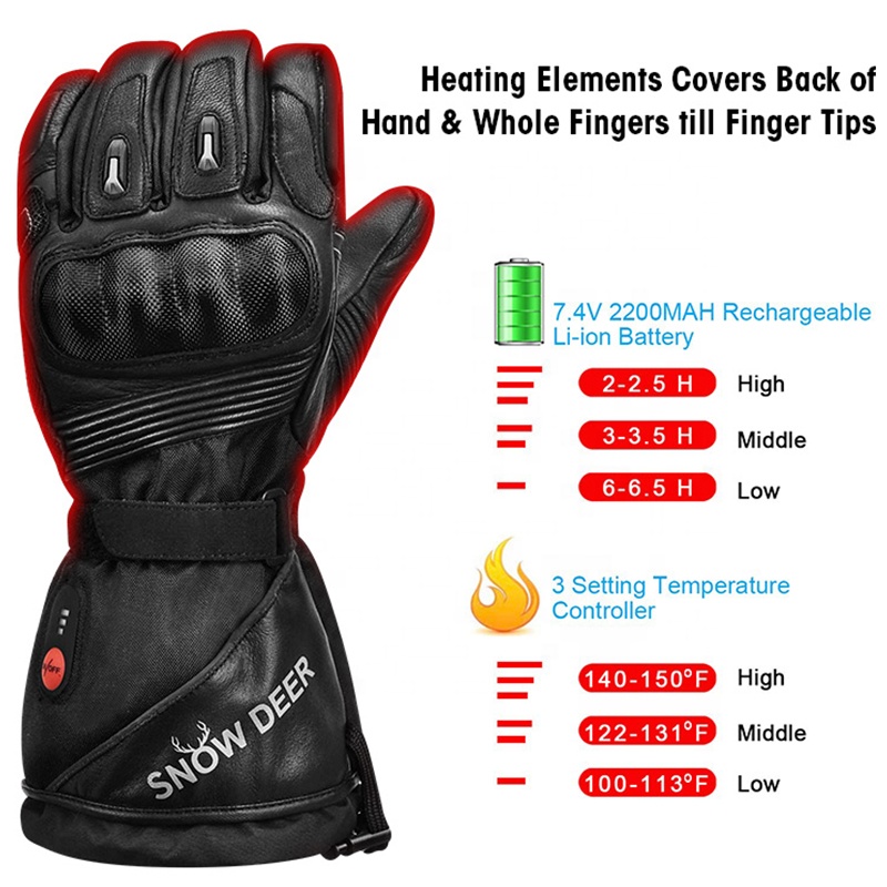 Customized Safety Warm Touchsc - đánh giá và giá Heated Gloves Electric