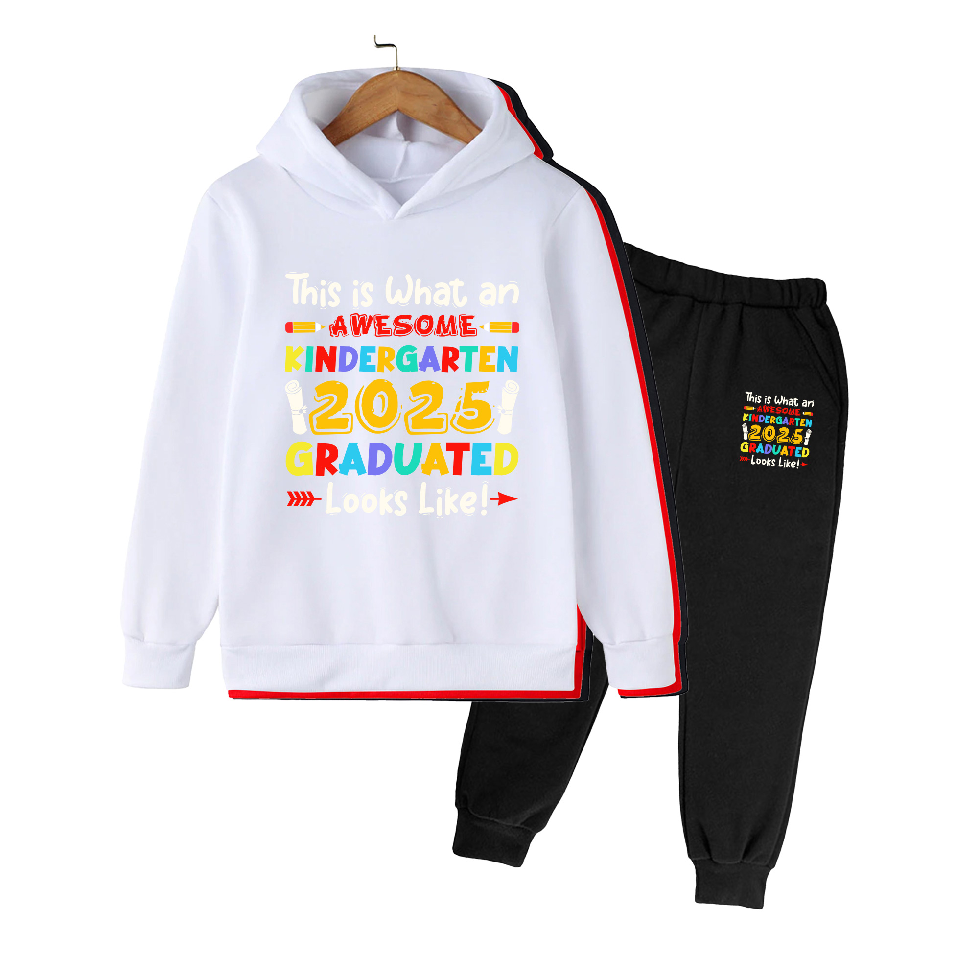 Kids Hoodie & Pants Set, Color - đánh giá và giá Winter Clothing Kindergarten
