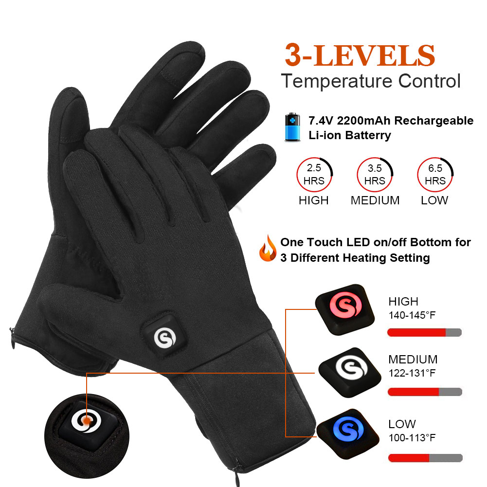 Winter Electric Heated Gloves  - đánh giá và giá Heated Gloves Electric