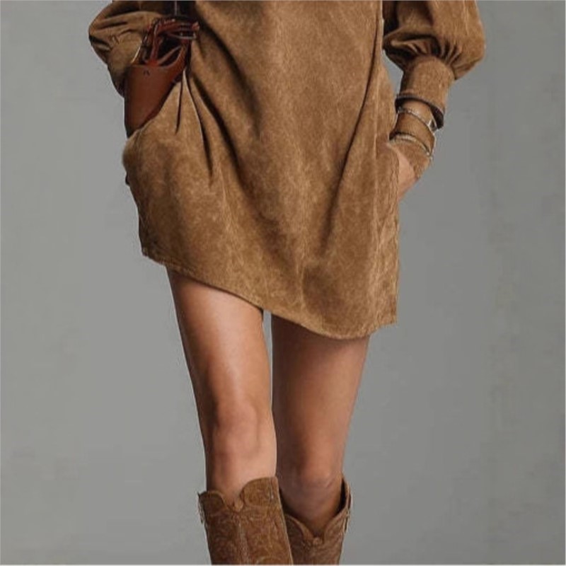 Vintage Mini Dress Women Autum - đánh giá và giá Winter Clothing Pinterest