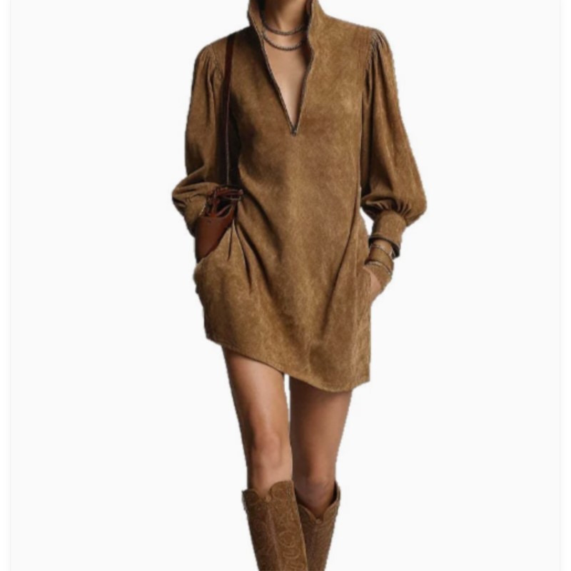 Vintage Mini Dress Women Autum - đánh giá và giá Winter Clothing Pinterest