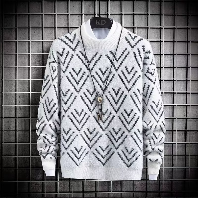 Autumn Winter Men's Sweater Pl - đánh giá và giá Winter Clothing Men Style