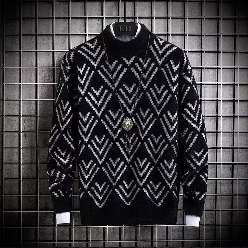 Autumn Winter Men's Sweater Pl - đánh giá và giá Winter Clothing Men Style