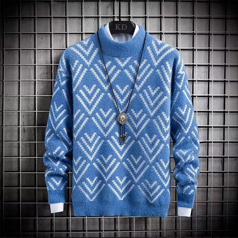 Autumn Winter Men's Sweater Pl - đánh giá và giá Winter Clothing Men Style