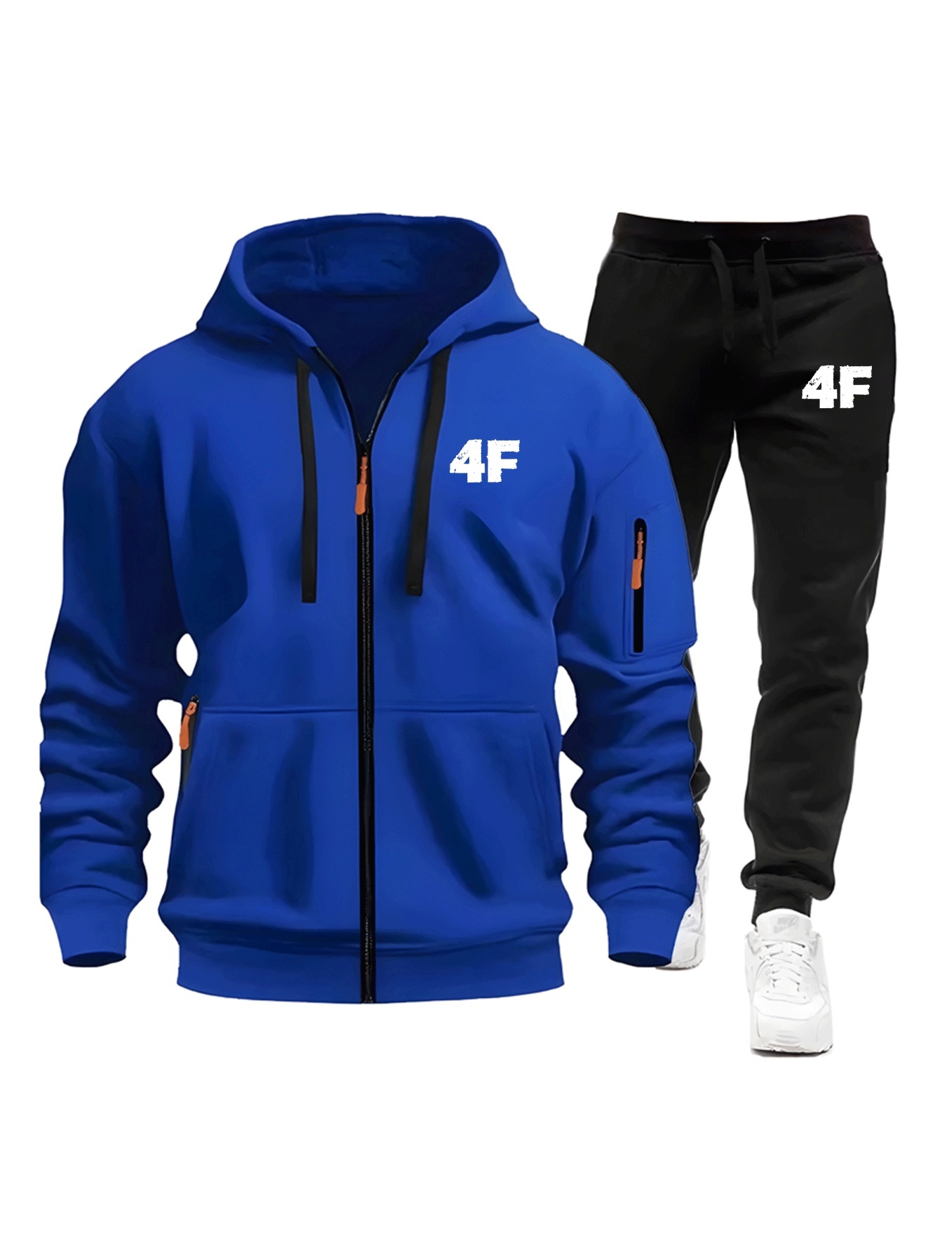 Men's Casual Jogging Tracksuit - đánh giá và giá Fleece Hoodie Lined