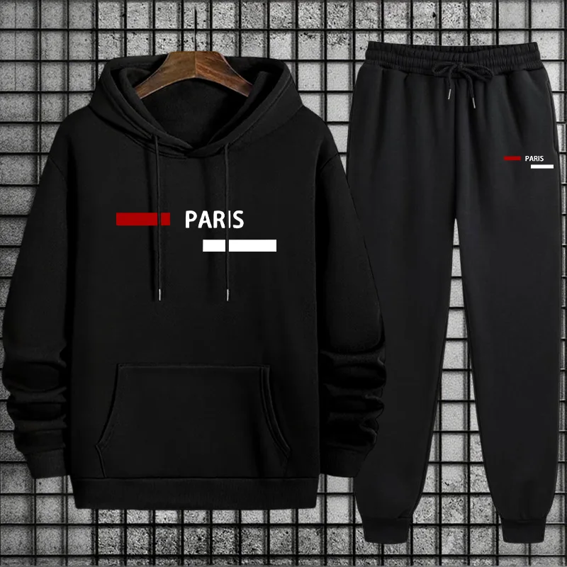 Men's Tracksuit Casual Hooded  - đánh giá và giá Winter Cloth