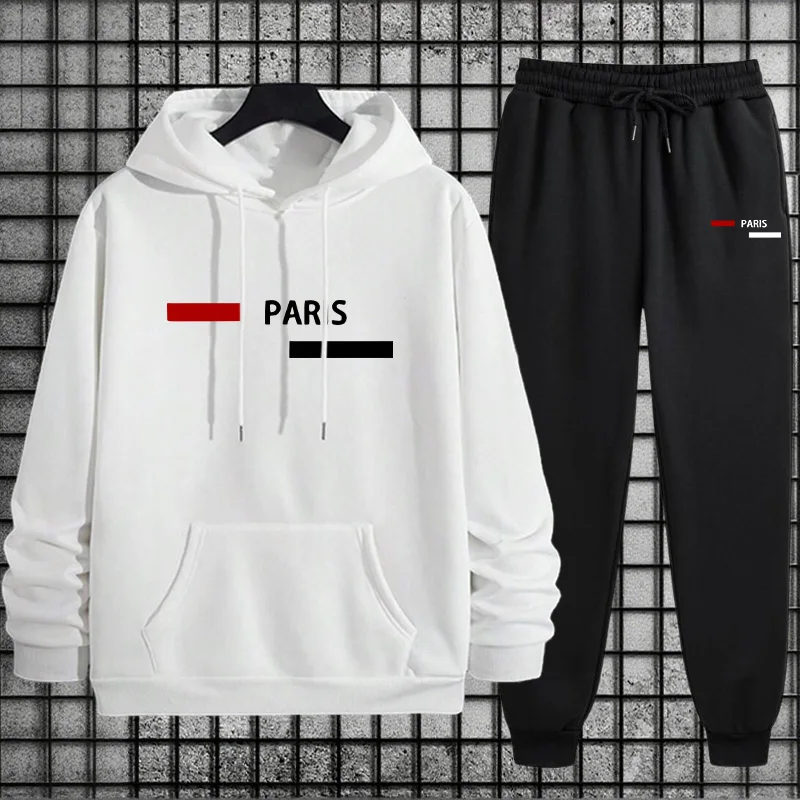 Men's Tracksuit Casual Hooded  - đánh giá và giá Winter Cloth