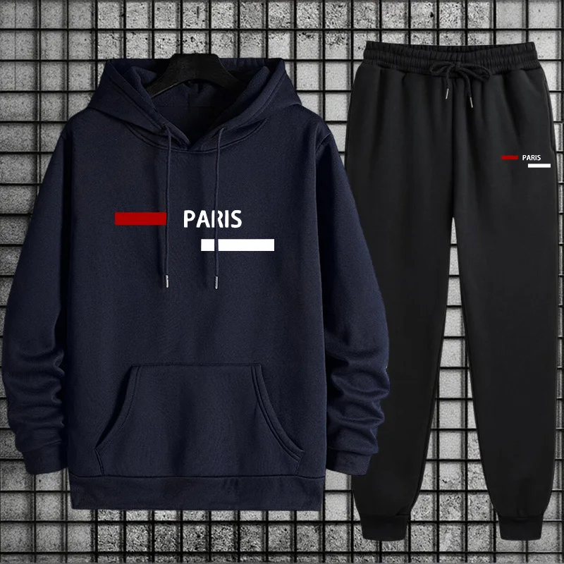 Men's Tracksuit Casual Hooded  - đánh giá và giá Winter Cloth