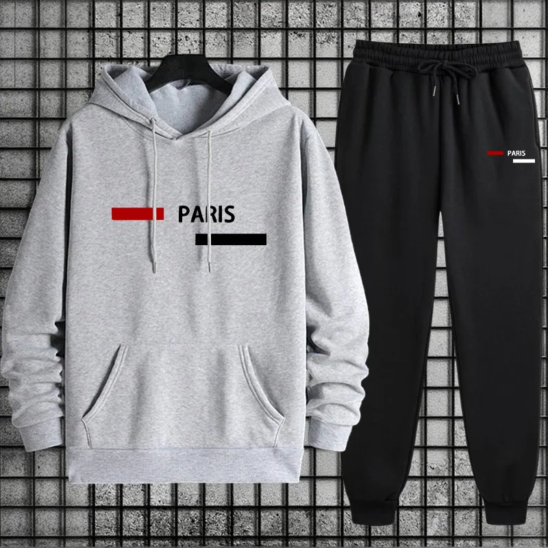 Men's Tracksuit Casual Hooded  - đánh giá và giá Winter Cloth
