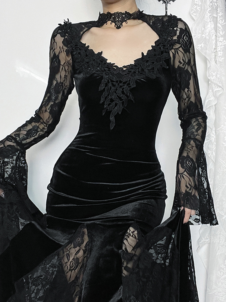 AltGoth Aesthetic Gothic Midi  - đánh giá và giá Winter Clothing Aesthetic