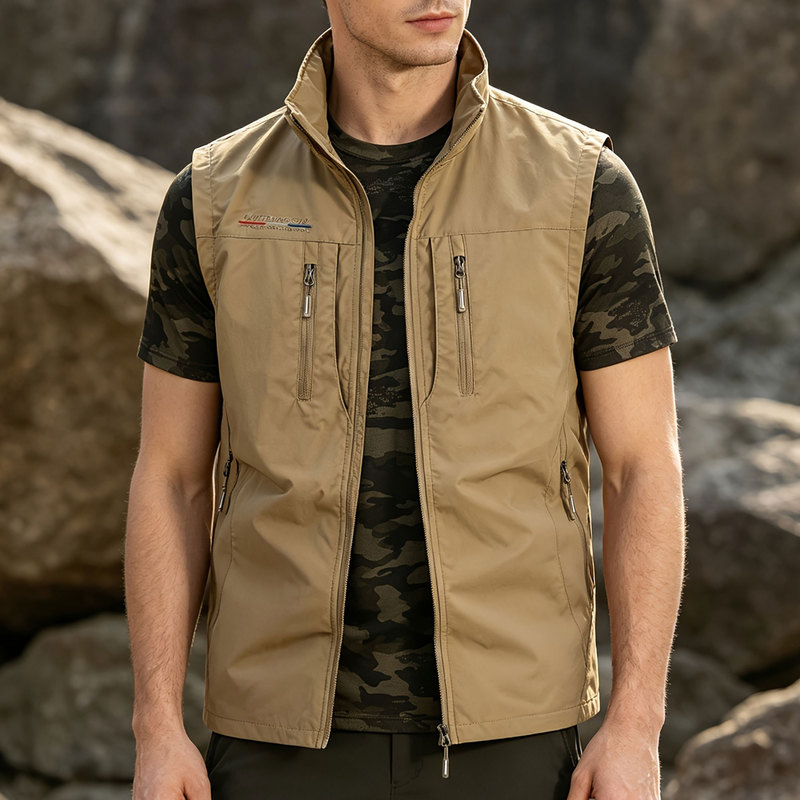 Men's Vest Jacket Running Jack - đánh giá và giá Winter Clothing Plus Size