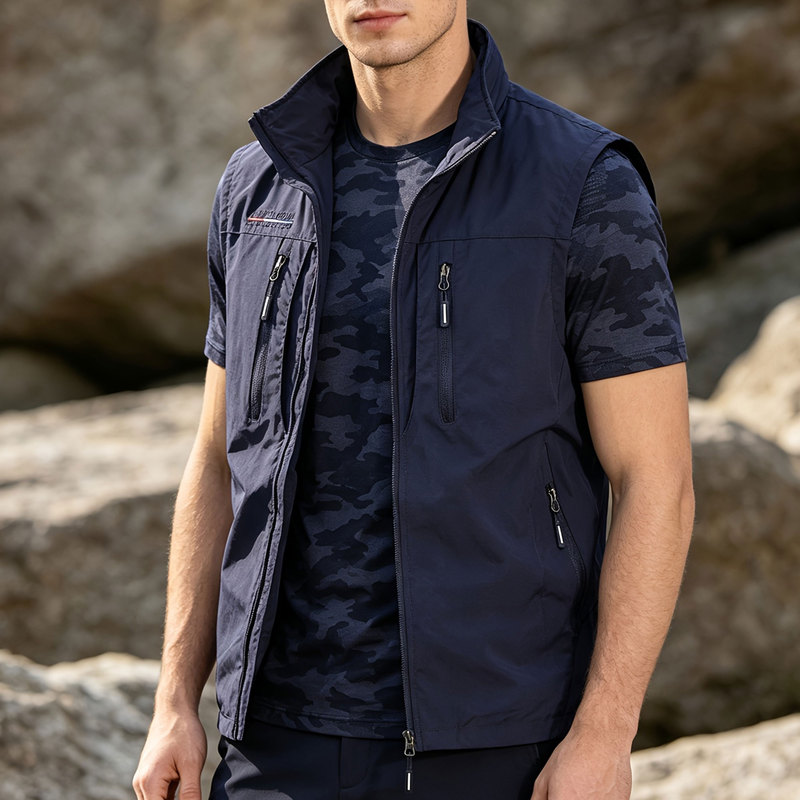 Men's Vest Jacket Running Jack - đánh giá và giá Winter Clothing Plus Size