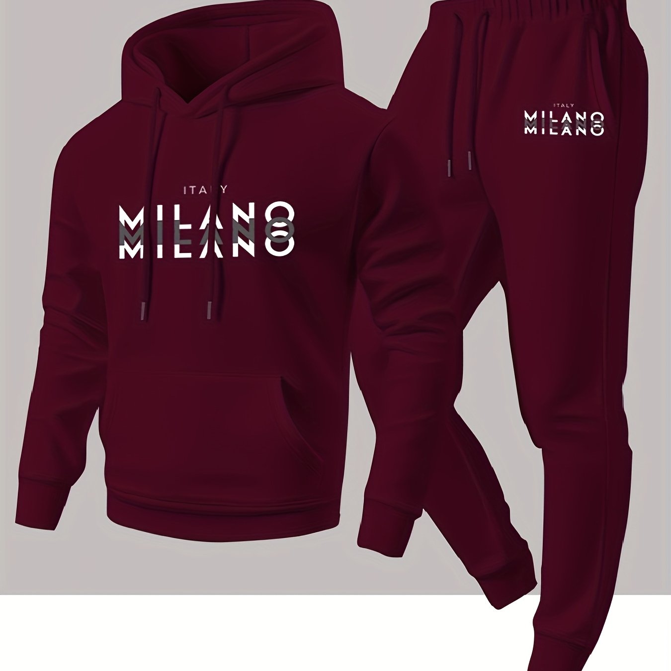 Trendy Men's Italian Milan Let - đánh giá và giá Fleece Hoodie Lined