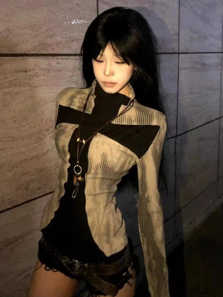 Japanese Vintage Y2k Tops Hara - đánh giá và giá Winter Clothing Aesthetic
