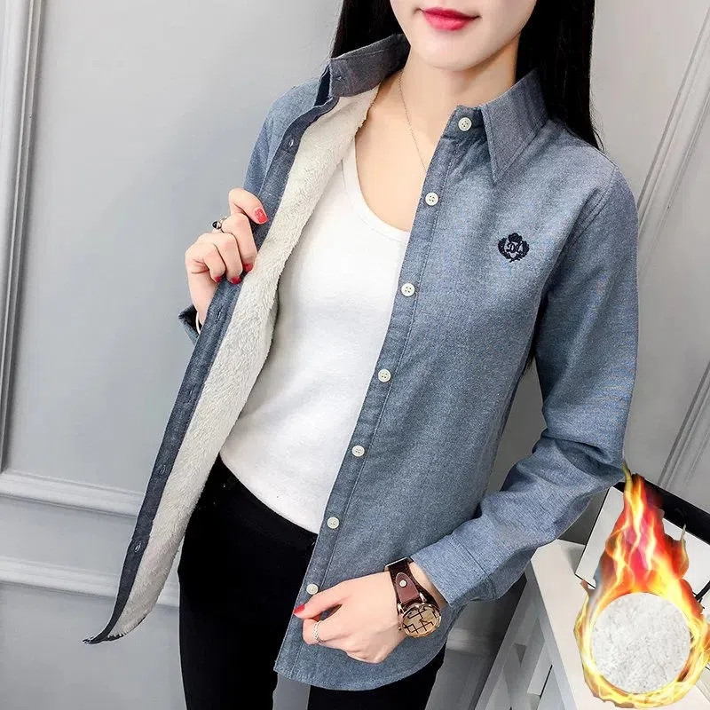 Fashion Add Velvet Warm Shirt  - đánh giá và giá Winter Clothing Trends 2026